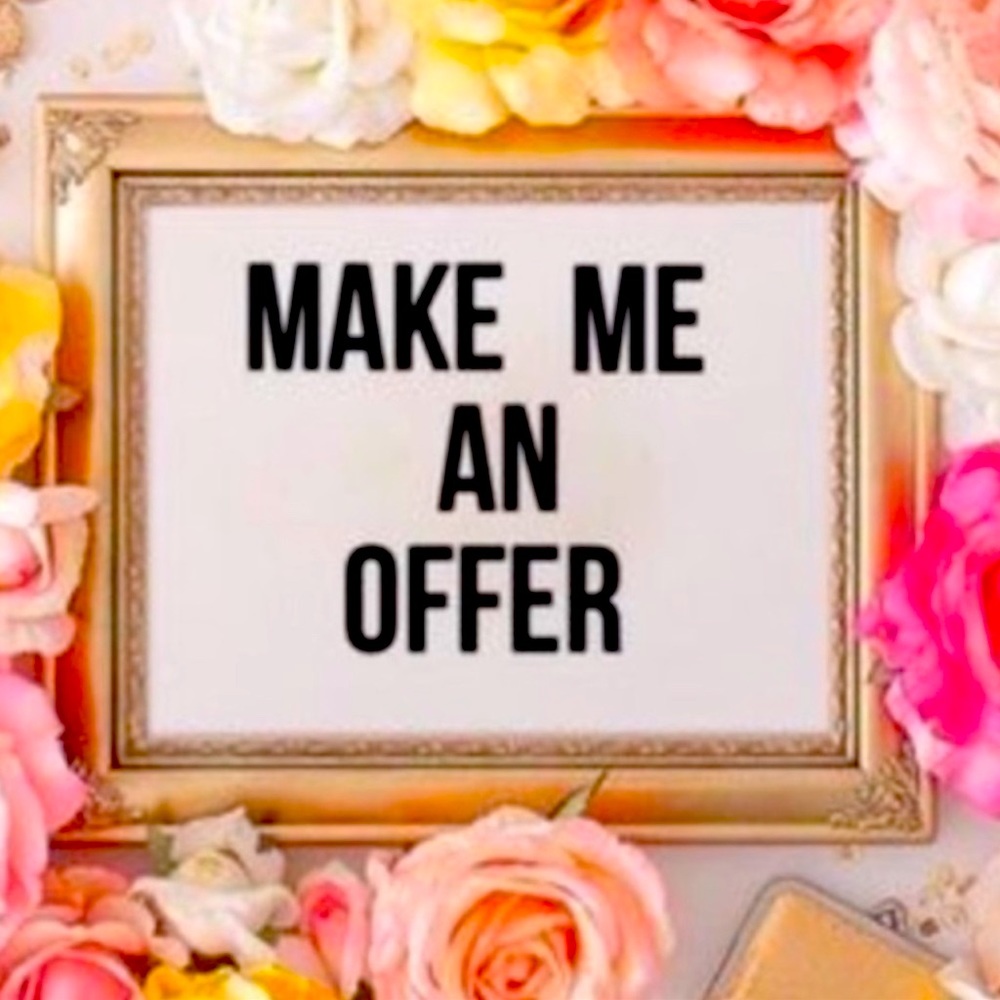 All offers welcome!